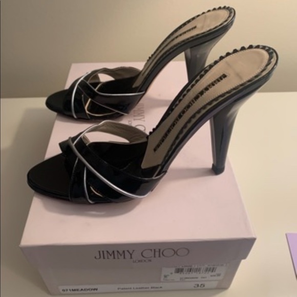 Jimmy Choo Patent Leather Heels - Picture 2 of 7